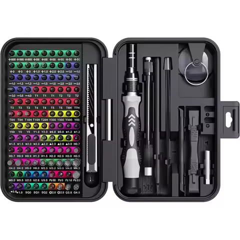 132 in 1 Precision Screwdriver Set Professional Hand Tool Kit Magnetic Torx Phillips Bits for iPhone