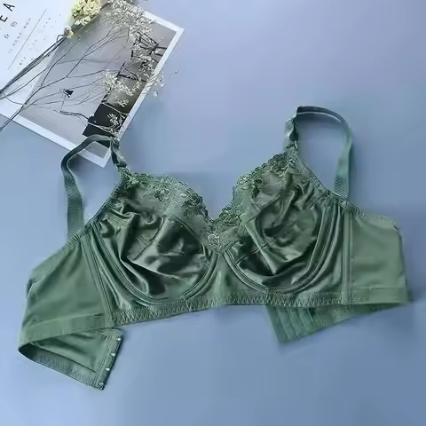 Ultra Thin Lingeries Women Bras Plus Size 34 36 38 40 42 44 46 48 B C D E F G H Large Cup Women's Un