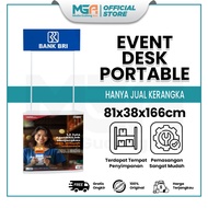 Portable Folding Booth Table + Bag | Event Desk Promotional Desk/ Display Exhibition Desk/