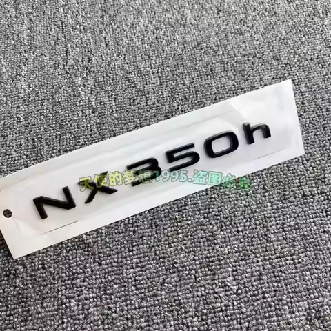Car Sticker Rear Trunk Body Fender For NX250 NX300H NX350h NX450h AWD Letters Labeling Emblem Badge 