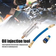 PRI Car A/C Oil/Dye Injector 30Ml 1Oz With Low Side Qui Coupler Adapter 1/4 Air Conditioning Automot