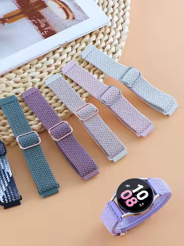 Braided Solo Loop Strap for Amazfit GTS 2/4/3/GTS 2/4 Mini/GTR 4/2/2e 20mm/22mm Watch Bracelet for H