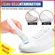 2pcs White Shoes Stain Cleaner Kit for Leather Shoes Sneakers Cleaning Tool