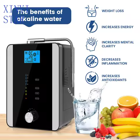 Japan Technology Kangen Su Platinum Coating Alkaline Water Machine 11 Plate Kangen Water Ionizer Mac