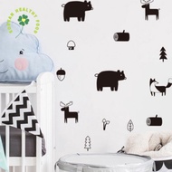 Well story Wall Art Stickers 6. Animals 6 sheets 30pcs