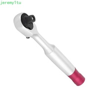 JEREMY 1/4inch Rachet Wrench 72 Teeth Quick Release Hand Repair Tool Ratchet Handle Wrench