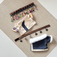 LABUBU Doll Ethnic Tibetan Costume Doll Clothes Only No Doll Included 17cm 38cm 37cm 58cm Vinyl Doll