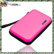 BEADY Nintendo NEW 2DS XL, NEW 2DS LL, 3DS, NEW 3DS, DSi, DSLite compatible storage case Nintendo video game console storage case Pink