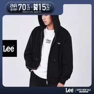 LEE เสื้อฮู้ดดี้มีซิปผู้ชาย คอลเลคชั่น Lee Bangkok รุ่น LE S426MZIPN01