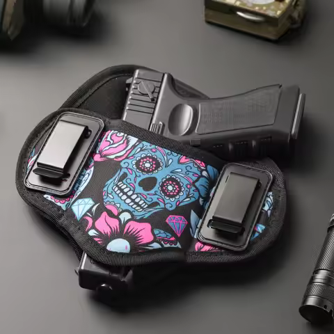 Tactical Holster Concealed Carry Belt Metal Clip IWB OWB Universal Holder