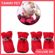 Dog Shoes for Hot Pavement Paw Protector, Anti-Slip Cats Dogs Boots with Reflective Straps Lightweig