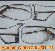 Cover garnish belakang lampu mobil rush 2018-2021