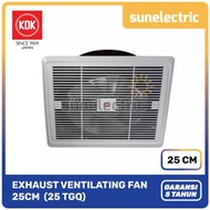 KDK 25 TGQ FAN 10 INCH CEILING EXHAUST FAN " WARRANTY