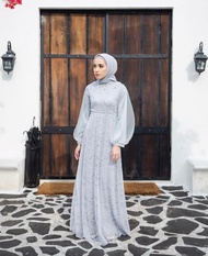 SALE 60% NADINE DRESS EXCLUSIVE - Baju bresmaid Gamis modern Dress brokat baju lebaran terbaru | Gam