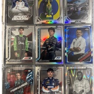 F1 Topps Cards Mixed Styles