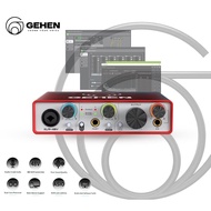 GEHEN A-ONE OTG SOLO3 Audio Interface 24Bit Studio Performance with Built-in Software Original sound