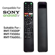 Sony Smart Android Voice TV Remote Control Compatible with RMT-TX500P RMT-TX500U RMT-TX600U RMF-TX500C KD-55X8000H KD-5X8500G KD-55X900H KD-65X950G KD-65A8H KD-75X8H 8000H 8000H 8000H KD-43X80008 KD8