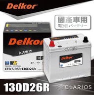 ✚久大電池❚ 韓國DK VARTA BOSCH代工廠EFB130D26R S95R 80D26R 100D26R DIY