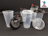 PP IC Cup (20sets±) /Clear Cup / Milk Tea Cup / Boba Cup / Transparent Cup / Disposable Cup / Plasti