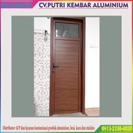 Kusen Pintu Kamar Mandi Aluminium Serat Kayu Bataviastore