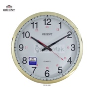 [100% Original] ORIENT Wall Clock QUARTZ OD146 GOLD Jam Dinding OD 146
