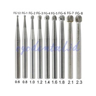 Dental Bur Carbide Tungsten FG1 FG2 FG3 FG4 FG5 Round Metal Bone Bur/