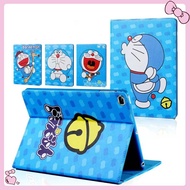[Free Shipping] Doraemon เคสไอแพด ลายการ์ตูน iPad Mini 1 2 3 4 5 / iPad 2 3 4 / iPad Pro 9.7 Air1 Air2 / iPad Pro 10.5 / ipad Gen 7/8/9 10.2 Smart Case
