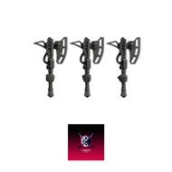 Grimdark scifi miniatures parts Axes01