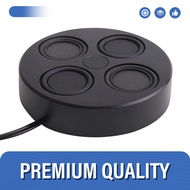 Magnetic Stereo Surround Sound USB Speakers with Bluetooth 4.9" 26mm Ultrathin Design for PC for Lap