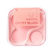 NEW!! 2P OH MY BLUSH 2In1 บลัช สองรูปแบบ ใน 1 ตลับ