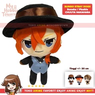 Boneka Karakter Anime Bungou Stray Dogs Chuuya Nakahara Plushie Doll