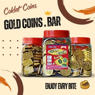 Gold Coin Chocolate / Mini Gold Coin /  Gold Bar Chocolate / Door Gift / Cake Decoration 1kg /   250