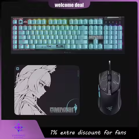 Zenless Zone Zero x Miyabi Hoshimi razer Co-branded Mouse, Keyboard and Mouse Pad Limited Edition Co