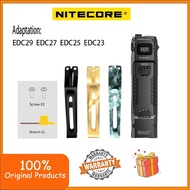 NITECORE accessories are compatible with EDC29 EDC27 EDC25 EDC23 accessories with bidirectional back
