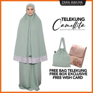 Zara Awliya - Telekung Camellita X [Free Box, Free Bag]