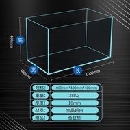 Akuarium Ikan Hiasan Ultra-Putih Kristal Emas untuk Ruang Tamu, Pejabat, Lobi Hotel, Akuarium Ikan H
