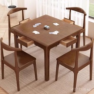 Square table, square table, Eight Immortals table, small square table, dining table, solid wood ches