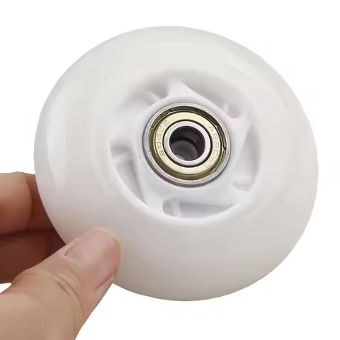 1 Pcs 64/70/72mm Outdoor Inline Hockey Skate Wheels With Bearing Glitter Wheel Lighting Skating Whee