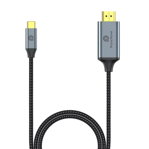 Type-C/Lighting To HDMI 2.0 Cable For Phones Laptops HDMI Adape 4K HD Digital AV Adapter Sync Video 