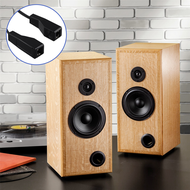 DC3.5mm Stereo and Red White Audio Signal Balun over Cat5/6 Cable RJ45 Female to DC3.5mm &amp2xRCA A