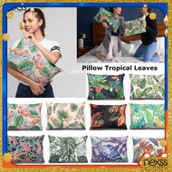 Pillow Tropical Leaves Decorative Cushion Cover Living Room Sofa 30x50cm Sarung Bantal  nexss