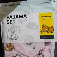 [最後一套]SPAO x Rilakkuma pajama set unisex 鬆弛熊聯乘款長袖睡衣