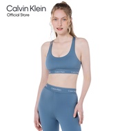 CALVIN KLEIN สปอร์ตบราผู้หญิง Medium Support Sports Bra รุ่น 4WS4K192 420 - สีฟ้า