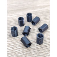 Hex 5mm to 7mm for remote control rc car. 4 pieces.