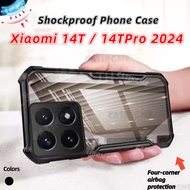 Xiaomi 15T 14TPro 2024 Transprent  AirBag Phone Case For Xiaomi 14T 14 T T14 14TPro Xiaomi14T Pro 4G