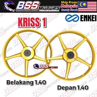 KRISS 1 SP522 ENKEI Sport Rim KRISS1 1.4/1.4 SIAP Free Bearing Bush Ready Stock SP522 KRISS MR1 KRIS