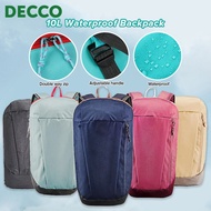 Decco 10L Hiking Travel Backpack Outdoor Small Compact Sports Lightweight Beg Sandang Kalis Air