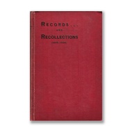 J. H. M. ROBSON, Records and Recollections (1889-1834) | BKP