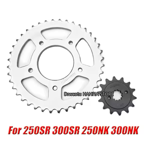 Motorcycle For CFMOTO 250SR 300SR 250NK 300NK Front Rear Sprocket Chain Wheel Gear Big Small Chain S
