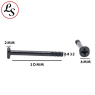 Long Bolt 30mm 3cm Radiator Fan Screw PC Computer Radiator Fan Bolt/